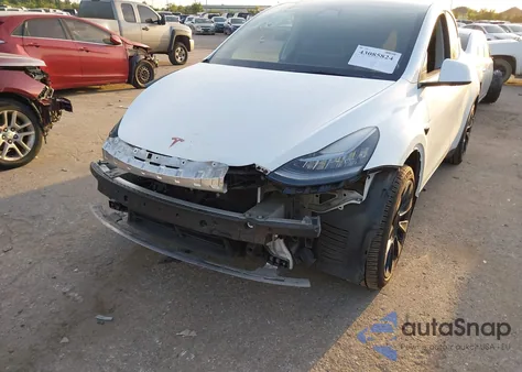 2021 Tesla Model Y Long Range Dual Motor All-Wheel Drive из США, поврежденный, VIN 5YJYGAEE6MF255445